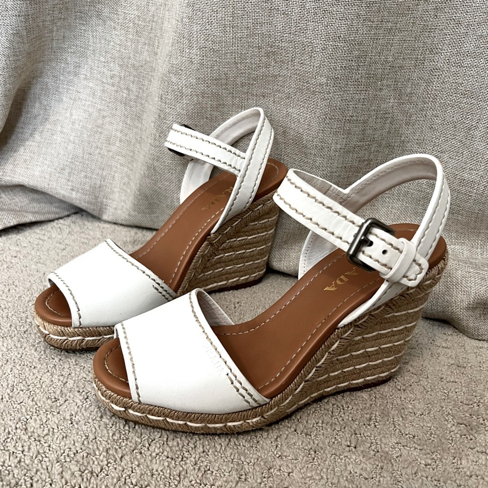 Prada wedges